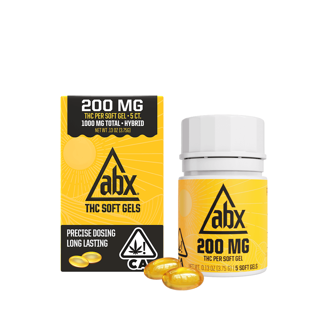 ABX - 200mg THC Soft Gels - 5ct - ABX / absoluteXtracts