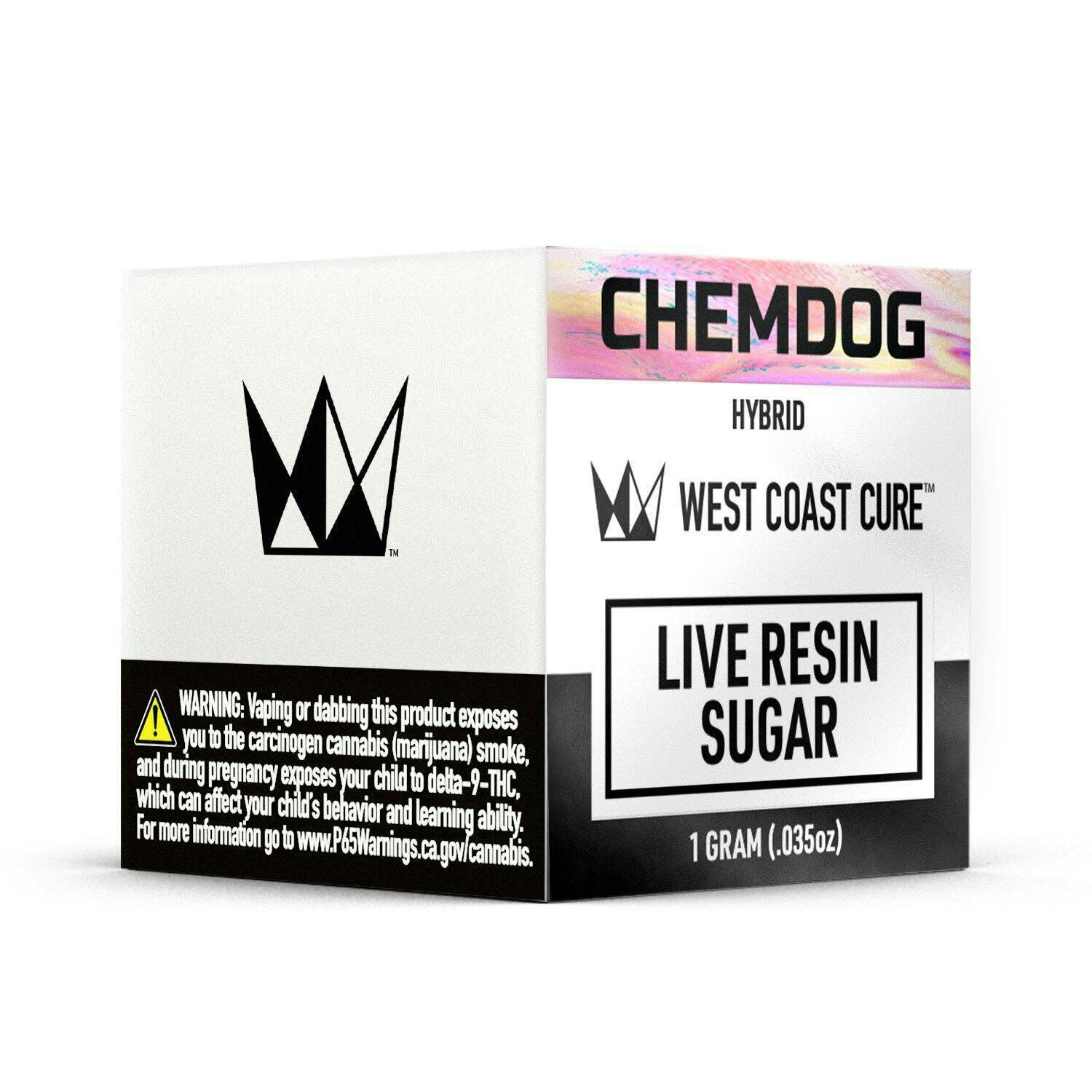 WCC Chemdog Live Resin 1g Sugar