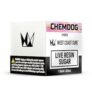 WEST COAST CURE - Chemdog Live Resin Sugar