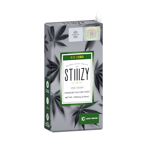 STIIIZY - JUICY MELON | 1G | 1:1 CBD/THC Pod | STIIIZY