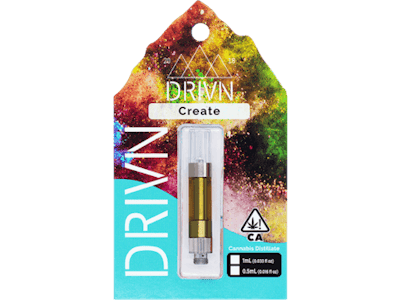 PLATINUM VAPE - Platinum Vape Create DRIVN 510 thread cartridge 1mL