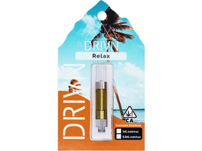 PLATINUM VAPE - Platinum Vape- Relax DRIVN 510 thread cartridge 1mL