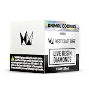 West Coast Cure | Animal Cookies 1g (Hybrid) - Live Resin Diamonds