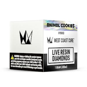 WEST COAST CURE - West Coast Cure - Animal Cookies - Live Resin Diamonds - 1g - (Hybrid)