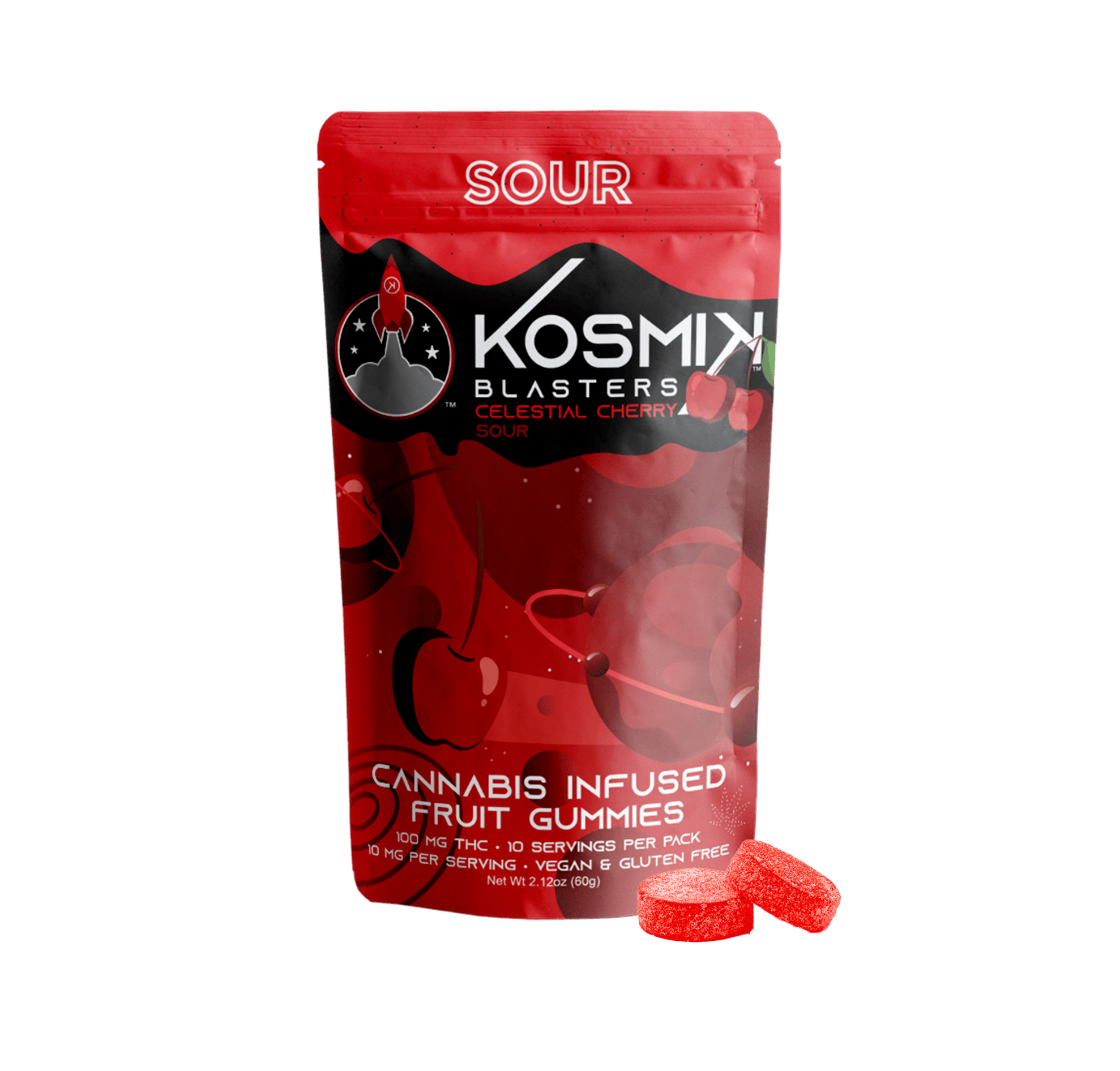 Sour Blaster 100mg - Celestial Cherry | OK - Kosmik Brands