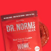 Dr. Norms | Sativa | Red Velvet Cookie | 100mg