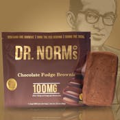 Dr. Norms | Vegan Chocolate Fudge Brownie | 100mg