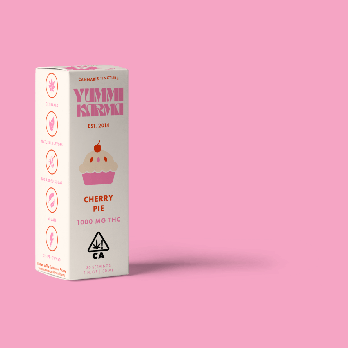 Yummi Karma Drops - Cherry Pie 1000mg THC - Yummi Karma