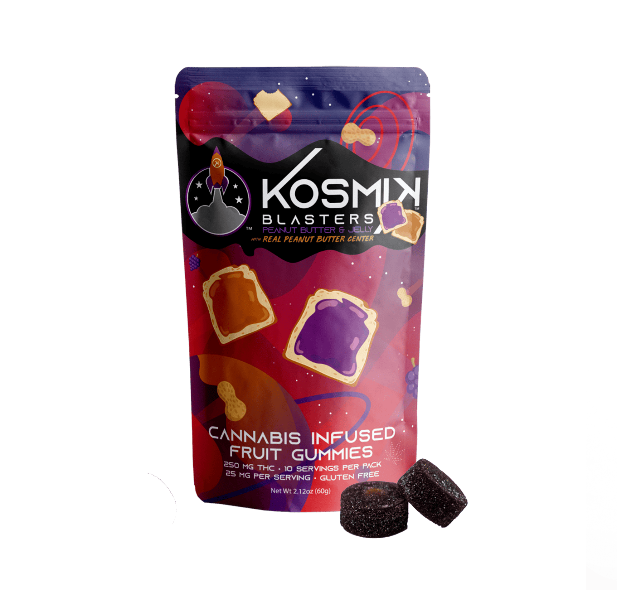 Specialty 250mg - Peanut Butter & Jelly | OK - Kosmik Brands