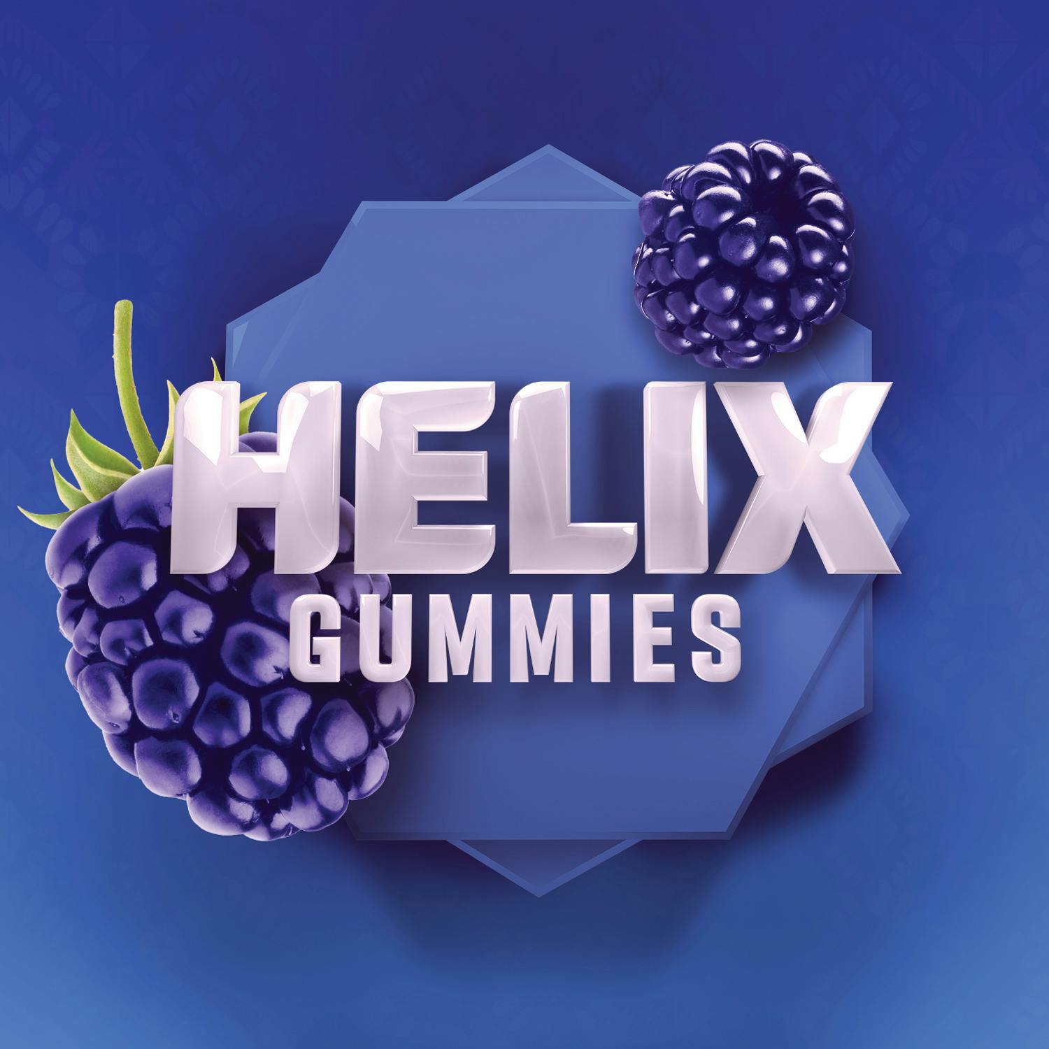 helix gummies vapes blue diamond Sour Blue Raspberry Indica Helix Gummies