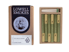 [MED] Lowell Smokes | The Chill | 3.5g/6pk Prerolls