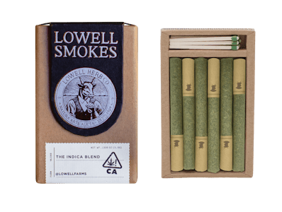 LOWELL HERB CO - The Chill Indica Blend 6pk/3.5g Prerolls