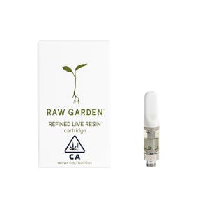 RAW GARDEN - Raw Garden - Watermelon Kush - 0.5g Refined Live Resin Vape Cart