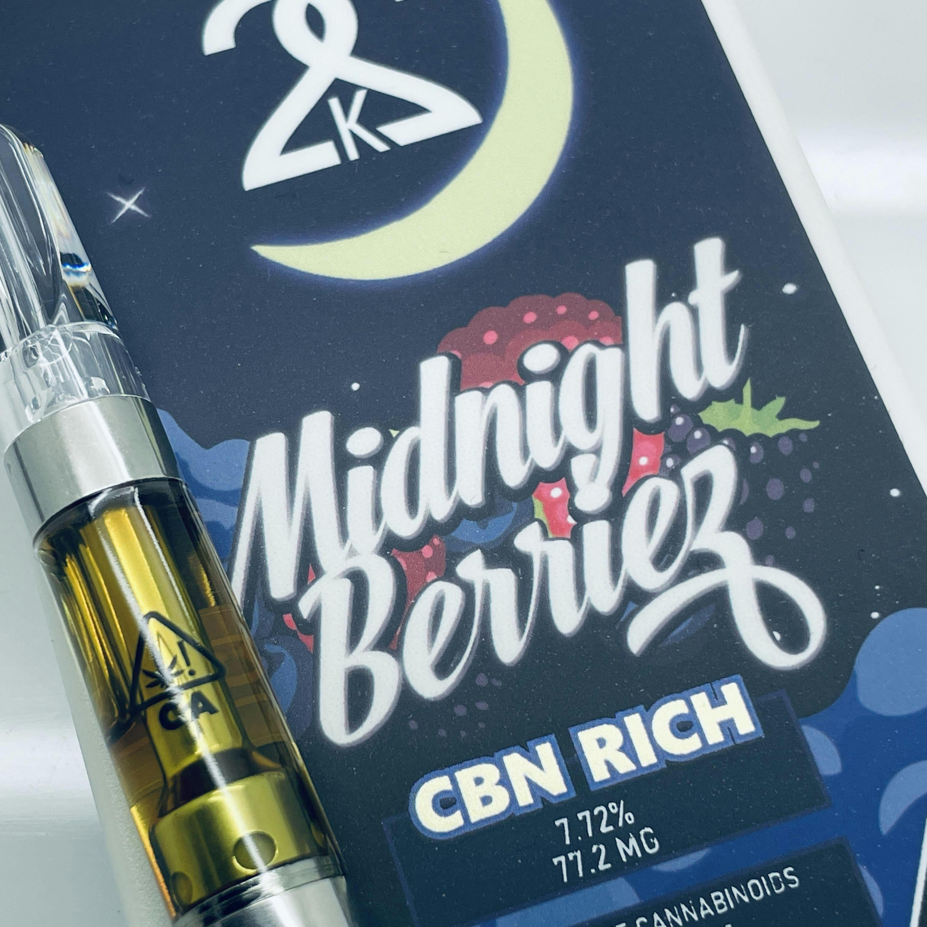 22K - Midnight Berries - CBN Rich - Cartridge - 1.0ml - Twenty Two