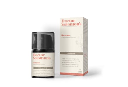 DOCTOR SOLOMON'S - Doctor Solomon's Rescue THC Transdermal Lotion 200mg