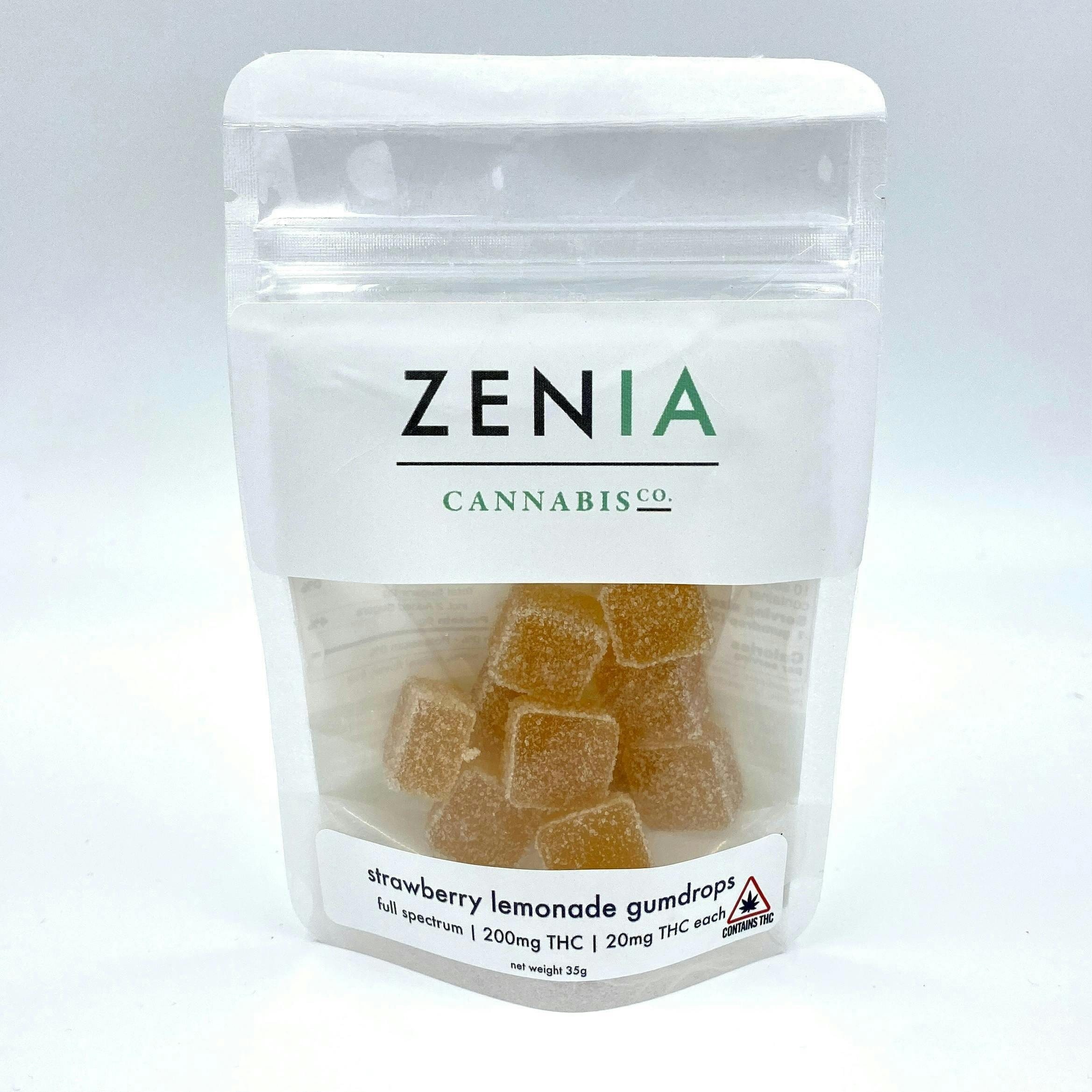 Zenia 20mg Full Spectrum Strawberry Lemonade Gumdrops - Indico