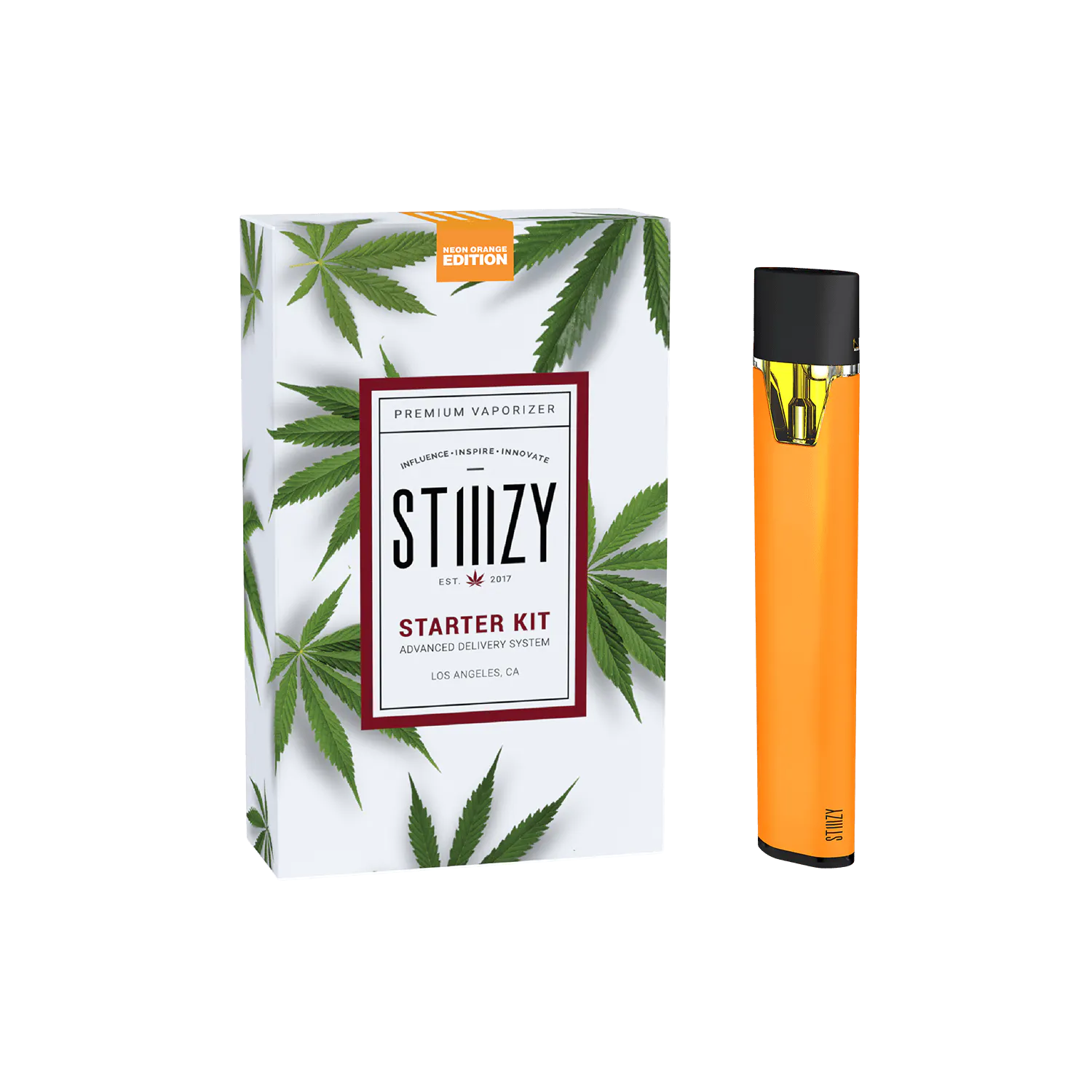 STIIIZY - Stiiizy Starter Kit Battery Neon Orange Main Image