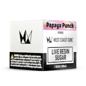 WCC Live Resin Sugar 1g - Papaya Punch 80%