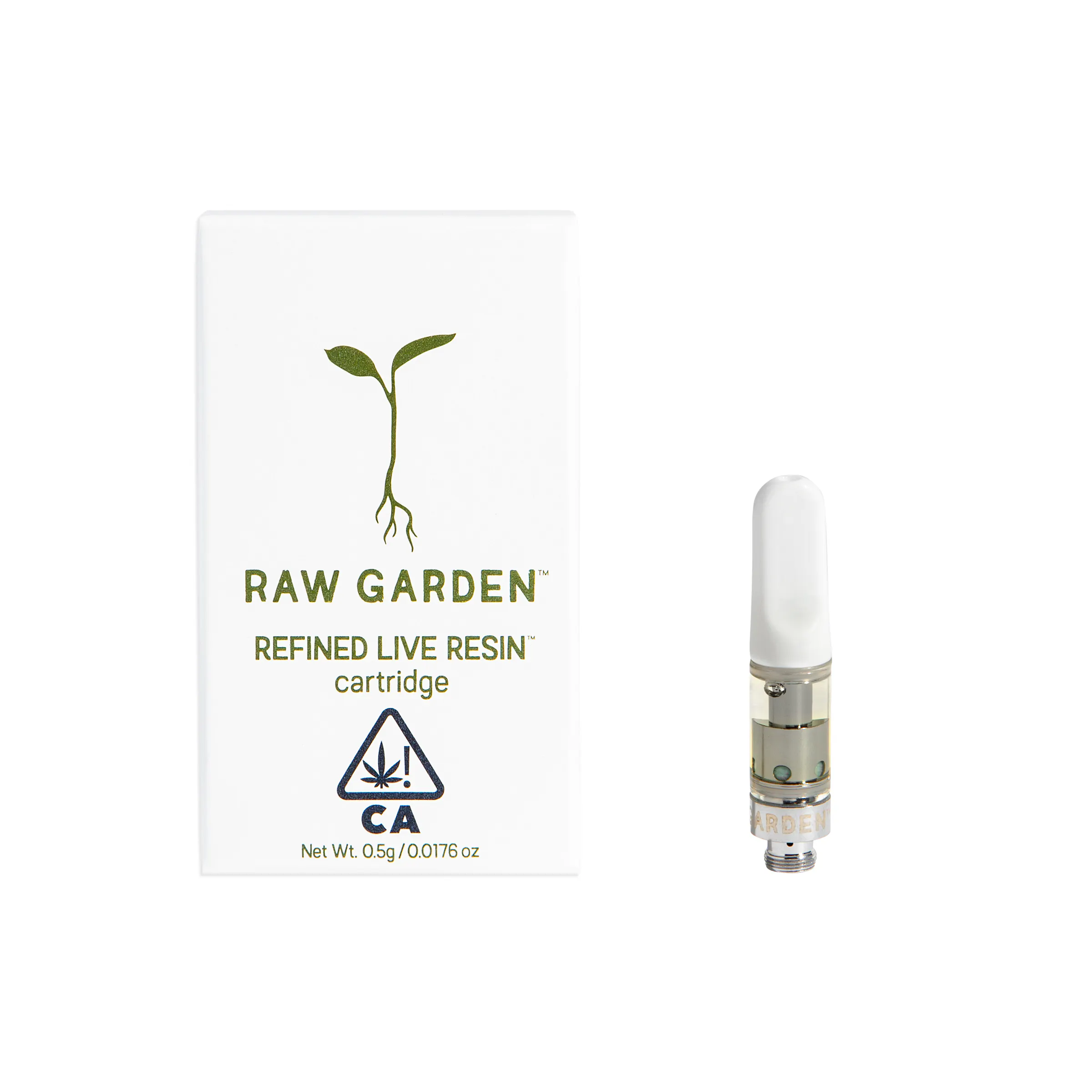 Raw Garden - Raw Garden - Chem Diesel - 0.5g Refined Live Resin Vape Cart Main Image