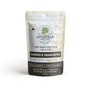 Cookies & Cream CBD Bites 300mg | Littlefield Confections 
