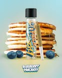 Blueberry Pancakes -Indica- FJ-1 {1G Infused (Pre-Roll), THCA Concentrate & Kief Covered}  | Jetpacks     -t6