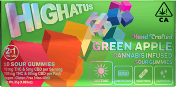 Highatus - Green Apple CBD - 10pk