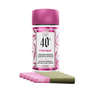 STIIIZY | Pink Acai | .5G Infused Preroll 5 Pk