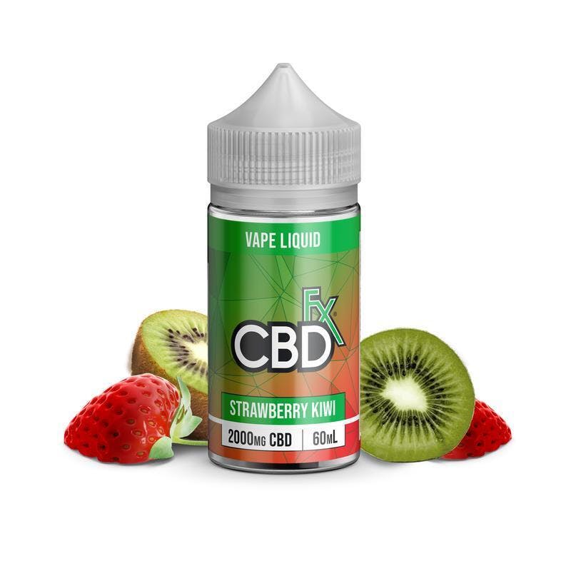elfbar nachfüll pod läuft aus Strawberry Kiwi CBD Vape Juice 2000mg