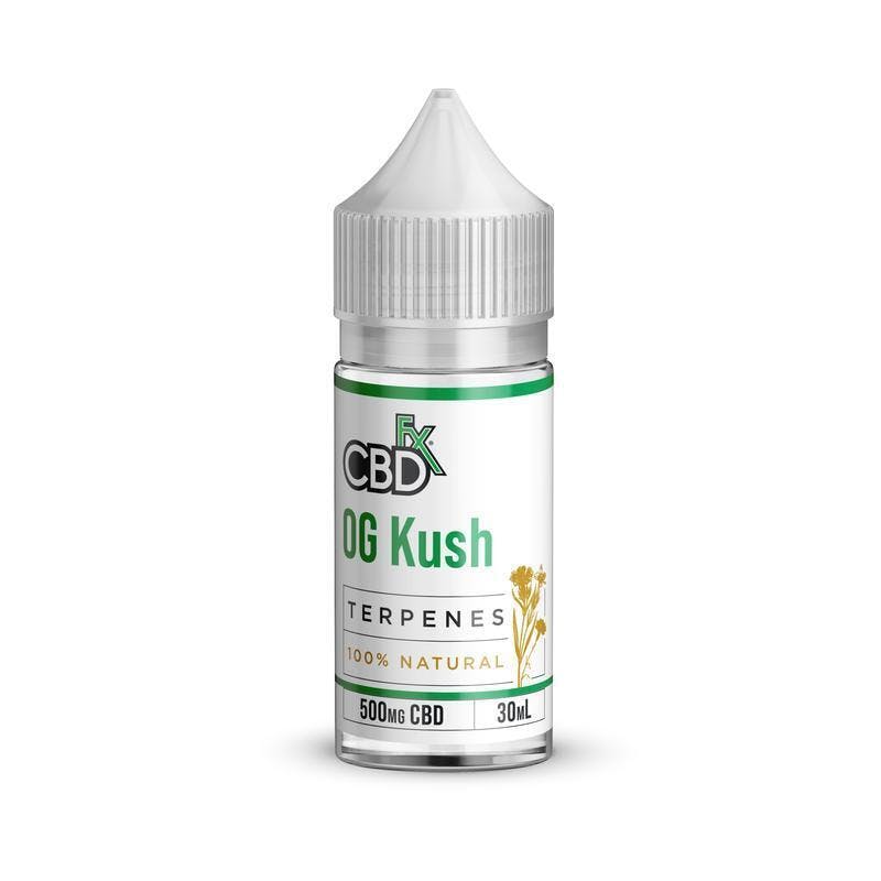 OG Kush CBD Terpene Vape Liquid 500mg - CBDfx