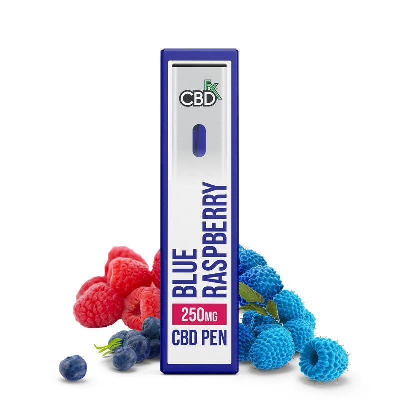Blue Raspberry CBD Vape Pen 250MG - CBDfx