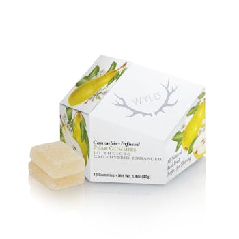 Pear 10mg THC:CBG Gummies 10 Pack | WYLD