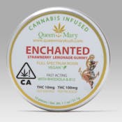 Queen Mary - Emerald Cup Winning!! Enchanted- Vegan Gummy (Rosin) W/Rhodiola & B-12 - 100MG