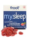 ON SALE FROOT M.Y. SLEEP Gummies - 100mg THC, 40mg CBN (2 for $25) (3 for $35)