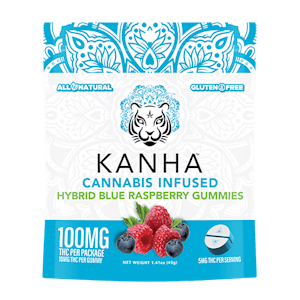 KANHA - Blue Raspberry | 100mg | 10-pack | Kanha