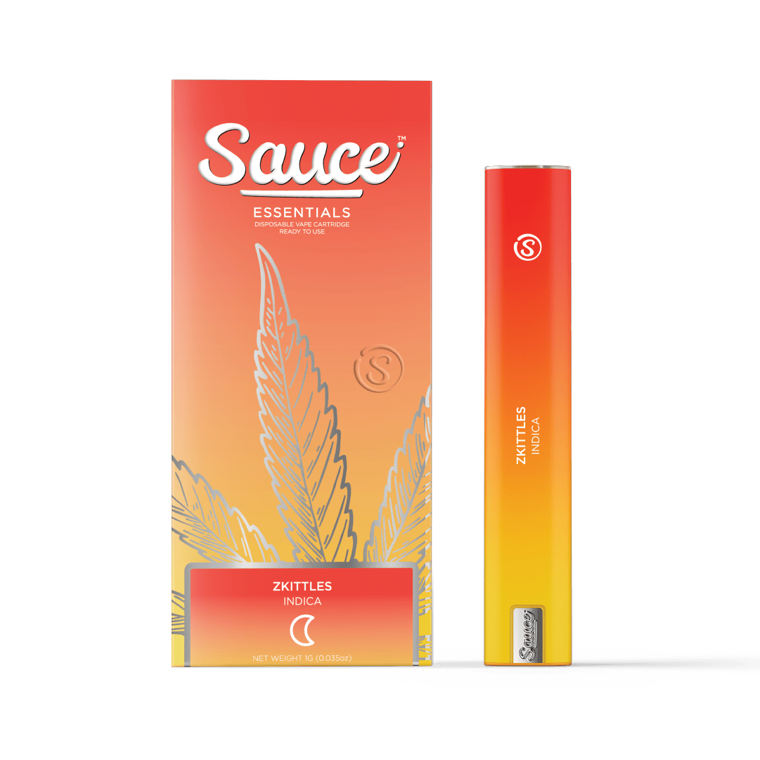 Sauce | Essentials | Zkittlez | Live Resin Disposable | 1g - Sauce.