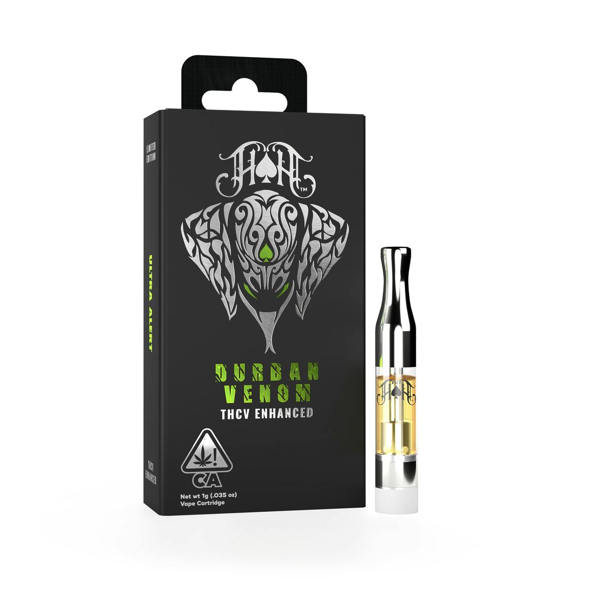 Durban Venom THCv Limited Edition Cart [S] - Heavy Hitters