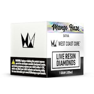 WEST COAST CURE - Mango Haze Live Resin Diamonds-Promo
