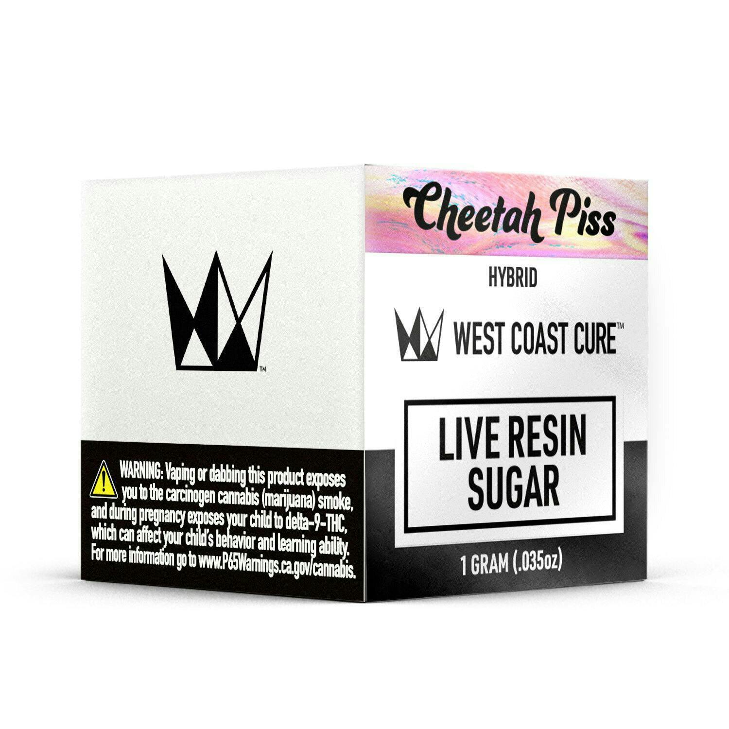 WCC Cheetah Piss Live Resin 1g Sugar