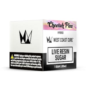 West Coast Cure - Cheetah Piss Live Resin Sugar-Promo