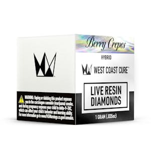 WEST COAST CURE - Berry Crepes Live Resin Diamonds