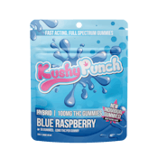 Kushy Punch - Hybrid Blue Raspberry INDIVIDUAL GUMMIES 100MG (PROMO)