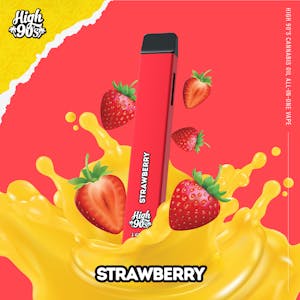 HIGH 90s - High 90s Strawberry 1g All-In-One Vape
