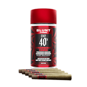 2.5g STIIIZY 40's Infused Mini Blunts (5) 0.5g - Strawberry Cough 36%