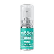 Moods - Sublingual Spray - Focus - 1:1 - Mint - 500mg