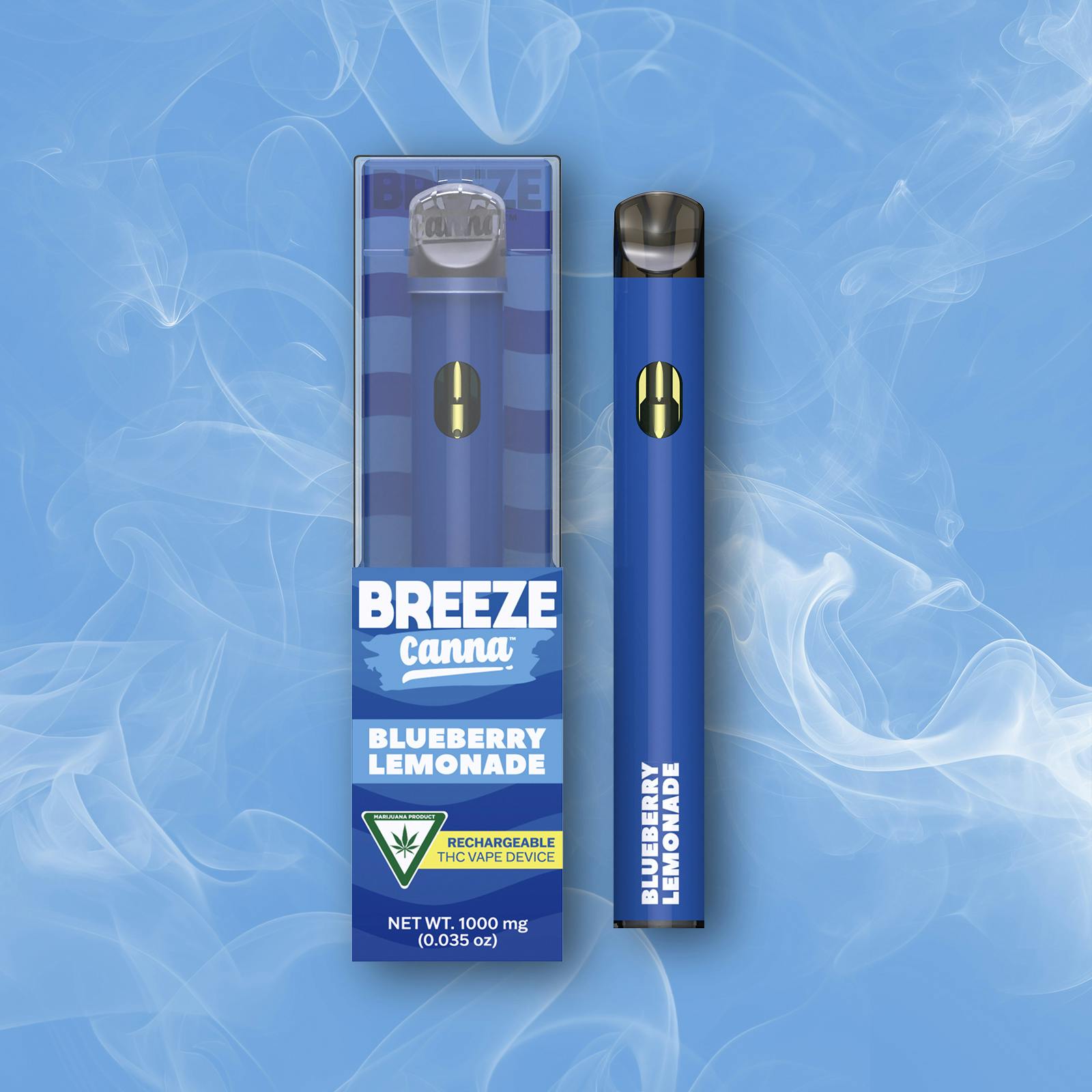 BREEZE Canna | Blueberry Lemonade | Classic PLUS Disposable | 1g