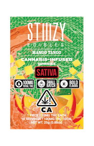 STIIIZY - STIIIZY - Mango Tango - Gummies 100mg THC Edibles