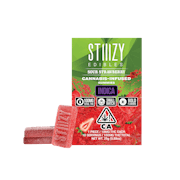 Stiiizy SOUR STRAWBERRY - Gummies 100mg THC Edibles