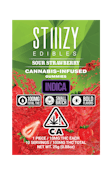 - SOUR STRAWBERRY - Gummies 100mg THC Edibles