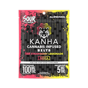 KANHA | Live Rosin Belts | Sour Strawberry Lemonade | Indica | 100mg THC | 4-pack