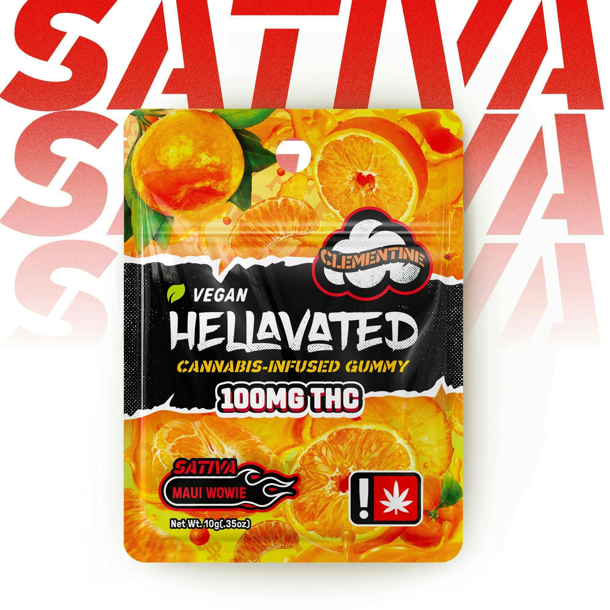 Clementine (1pc) Gummiez 100mg - Hellavated